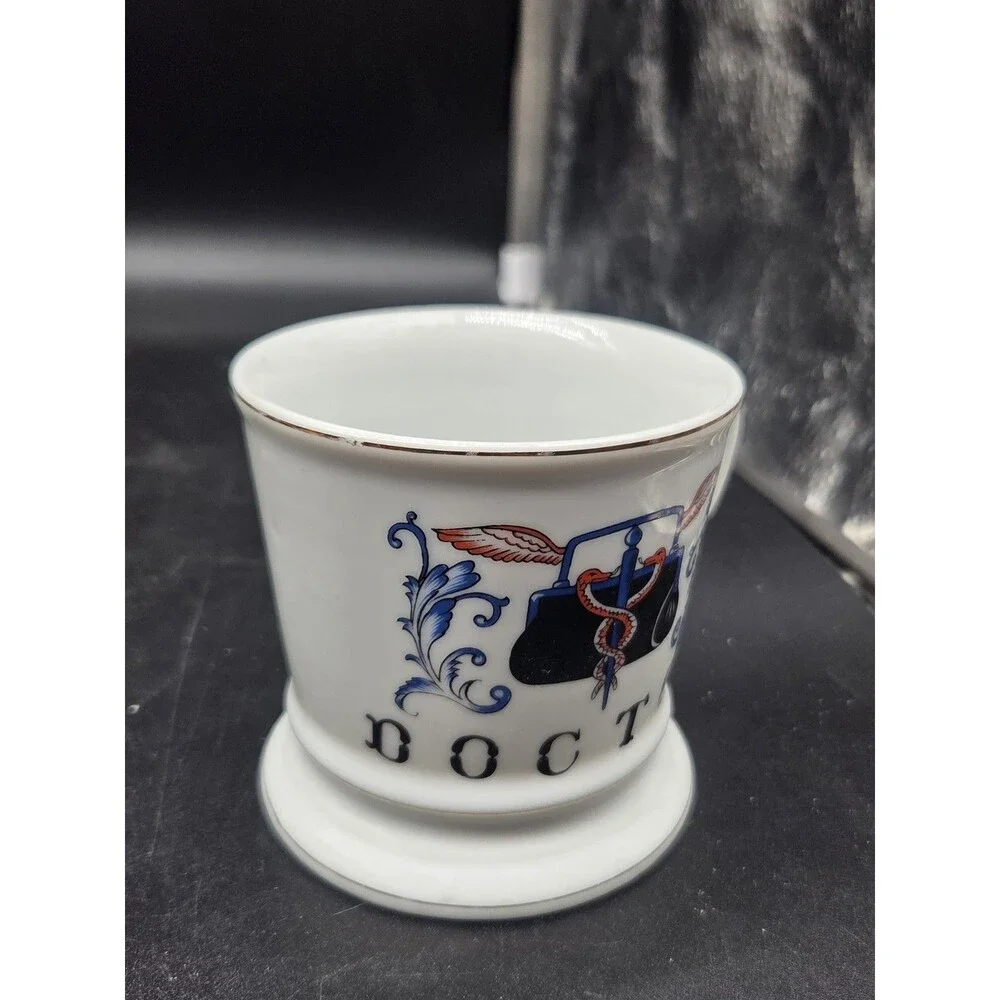 Vintage Doctor Occupation Knobler Shaving Grooming Mug Cup